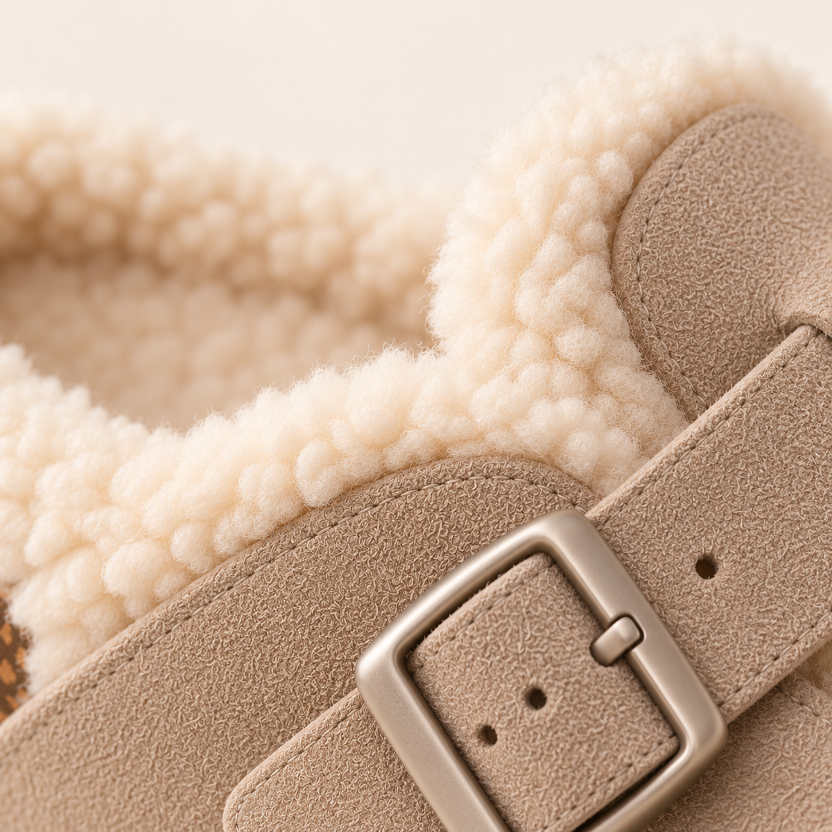 The Shift Clog — Shearling-Lined