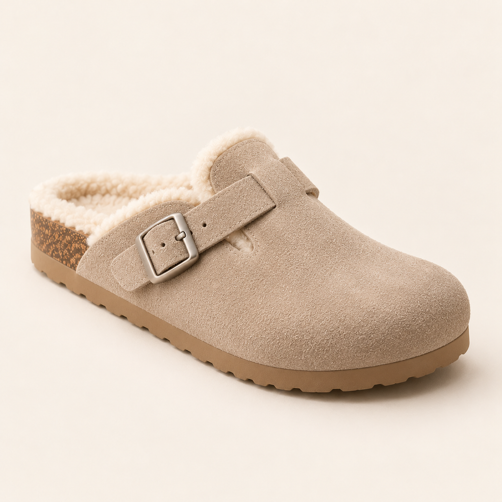 The Shift Clog — Shearling-Lined