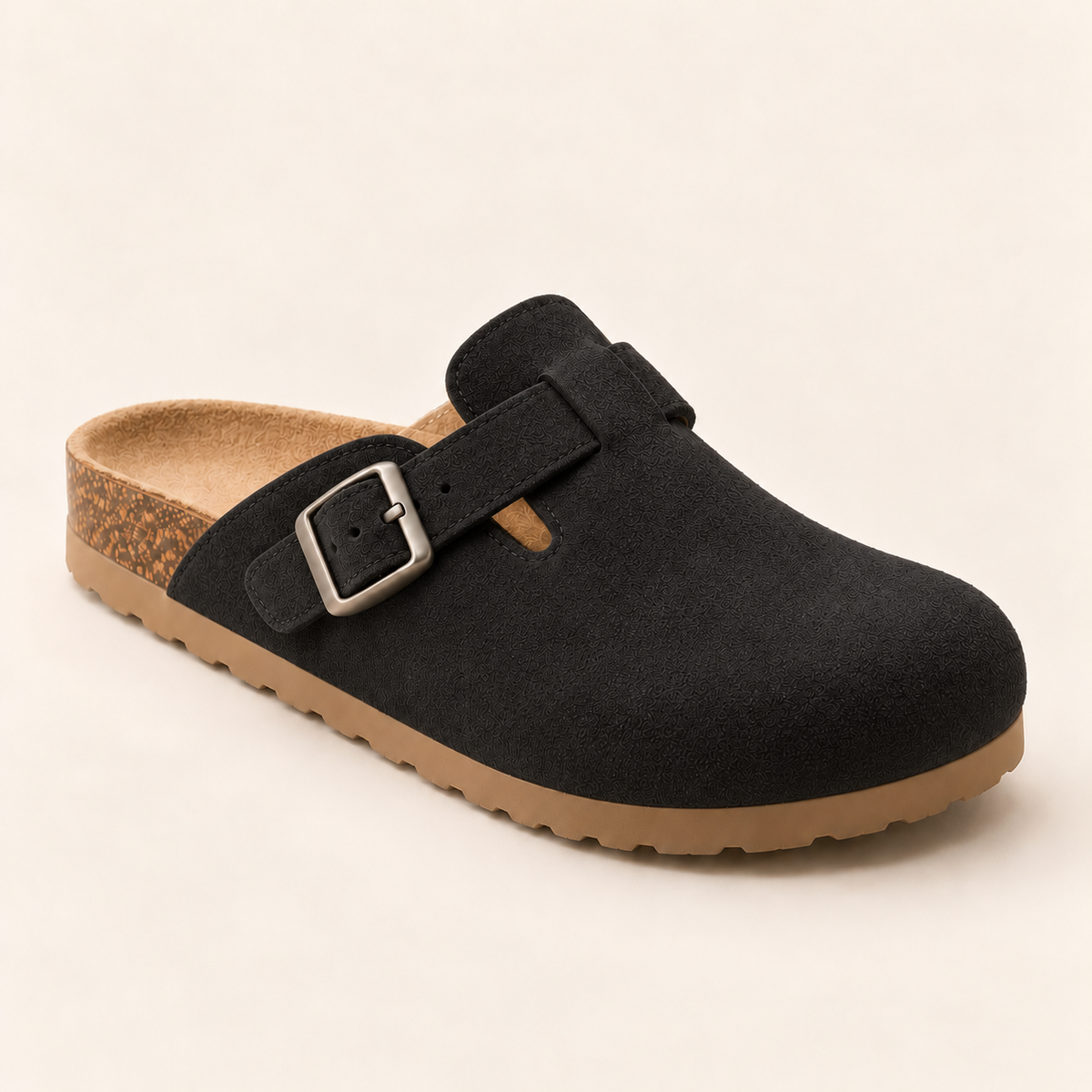 The Shift Clog — Vegan Suede
